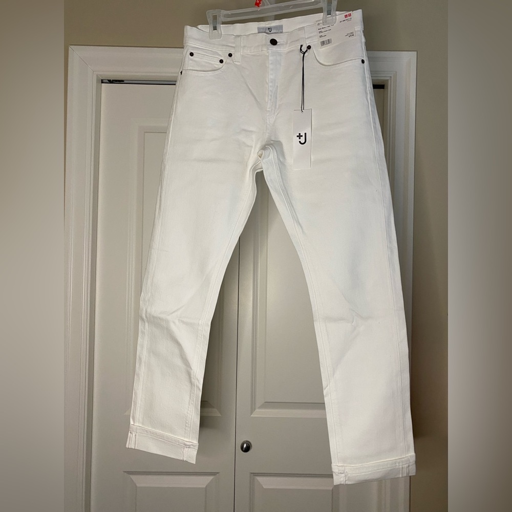 BNWT Uniqlo +J selvedge straight jeans